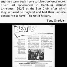 THE BEATLES DISCOGRAPHY UK 1976 00 00 THE BEATLES FEATURING TONY SHERIDAN - CONTOUR - CN 2007 - pic 9