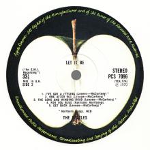 THE BEATLES DISCOGRAPHY UK 1978 00 00 Let It Be - PCS 7096 - White vinyl - pic 6