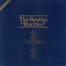 THE BEATLES DISCOGRAPHY UK 1978 12 02 - THE BEATLES "RARITIES" - PSLP 261 - A - BC 13 - pic 1