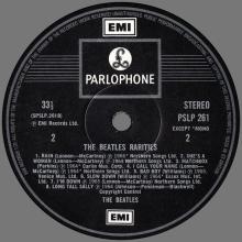THE BEATLES DISCOGRAPHY UK 1978 12 02 - THE BEATLES "RARITIES" - PSLP 261 - A - BC 13 - pic 4