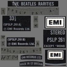 1978 12 02 - 1978 - THE BEATLES "RARITIES" - PSLP 261 - BOXED SET - BC13 - pic 5