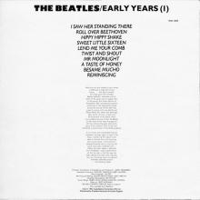 THE BEATLES DISCOGRAPHY UK 1981 07 17 (1983) THE BEATLES ⁄ EARLY YEARS (1) - PHOENIX - PHX 1004 - pic 2