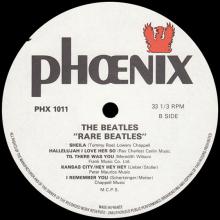 THE BEATLES DISCOGRAPHY UK 1982 01 22  RARE BEATLES - PHOENIX - PHX 1011 - UK / FRANCE  - pic 1