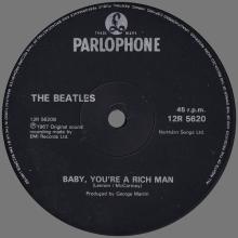 THE BEATLES DISCOGRAPHY UK 1987 07 06 ALL YOU NEED IS LOVE ⁄ BABY YOU'RE A RICH MAN - 12R 5620 - 12 INCH - pic 4