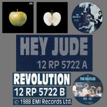 1988 10 31 - HEY JUDE ⁄ REVOLUTION - 12 RP 5722 - 12 INCH PICTURE DISC - pic 5