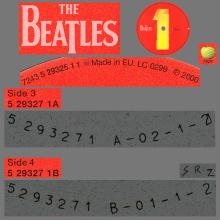 THE BEATLES DISCOGRAPHY UK 2000 11 13 - THE BEATLES 1 - 529 3251 - 7 24352 93251 1 - pic 6