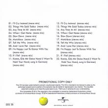 UK - 2014 01 20 - THE BEATLES U.S. ALBUMS -d-e-f - 50 YEARS OF GLOBE BEATLEMANIA - PROMO CDR - pic 1