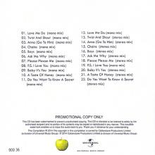 UK - 2014 01 20 - THE BEATLES U.S. ALBUMS -g-h-i - 50 YEARS OF GLOBE BEATLEMANIA - PROMO CDR - pic 1