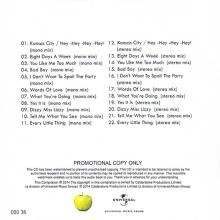 UK - 2014 01 20 - THE BEATLES U.S. ALBUMS -g-h-i - 50 YEARS OF GLOBE BEATLEMANIA - PROMO CDR - pic 5