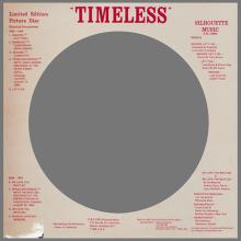 THE BEATLES DISCOGRAPHY USA 1981 00 00 TIMELESS - Silhouette Music S-M-10004 - PICTURE DISC - pic 1