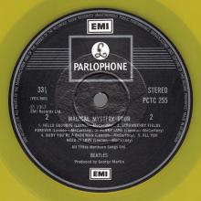 THE BEATLES DISCOGRAPHY Uk 1978 00 00 MAGICAL MISTERY TOUR - PCTC 255 - 0C 006-06 243 - Yellow vinyl  - pic 6