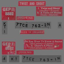 IRELAND - GEP (I) 8882 - A - RED LABEL - TWIST AND SHOUT - pic 2