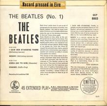 IRELAND - GEP (I) 8883 - A - RED LABEL - THE BEATLES ( NO. 1 ) - pic 5