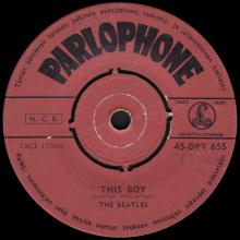 THE BEATLES FINLAND - 004 - 45-DPY 655 - I WANT TO HOLD YOUR HAND ⁄ THIS BOY - pic 3