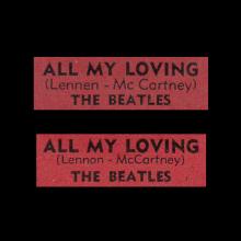 THE BEATLES FINLAND - 005 - 45-DPY 659 - ALL MY LOVING ⁄ I SAW HER STANDING THERE - LENNEN - pic 1