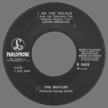 THE BEATLES FINLAND - 025 - B - R 5655 - HELLO, GOODBYE ⁄ I AM THE WALRUS - pic 2