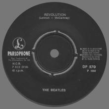 THE BEATLES FINLAND - 027 - A - DP 570 - HEY JUDE ⁄ REVOLUTION - pic 1