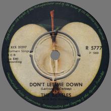 THE BEATLES FINLAND - 029 - R 5777 - GET BACK ⁄ DON'T LET ME DOWN  - pic 1