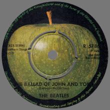 THE BEATLES FINLAND - 030 - R 5786 - THE BALLAD OF JOHN AND YOKO ⁄ OLD BROWN SHOE - pic 1