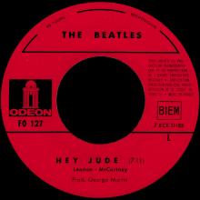 THE BEATLES FRANCE 45 - 1968 08 30 - SLEEVE A - FO 106 - HEY JUDE ⁄ REVOLUTION  - pic 5