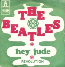 THE BEATLES FRANCE 45 - 1968 08 30 - SLEEVE C - FO 106 - HEY JUDE ⁄ REVOLUTION - pic 1