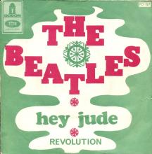 THE BEATLES FRANCE 45 - 1968 08 30 - SLEEVE D - FO 106 - HEY JUDE ⁄ REVOLUTION - pic 1