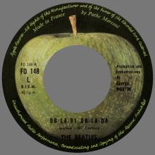 THE BEATLES FRANCE 45 - 1969 01 23 - SLEEVE C RECORD 2 - APPLE - L FO 148 - OB-LA-DI OB-LA-DA ⁄ WHILE MY GUITAR GENTLY WEEPS  - pic 5