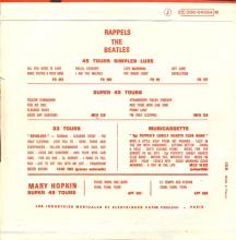 THE BEATLES FRANCE 45 - 1969 04 15 - PAPER SLEEVE D ⁄ RECORD 1 - APPLE - J 2 C 006-04084 M - GET BACK ⁄ DON'T LET ME DOWN  - pic 1
