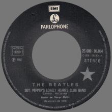 THE BEATLES FRANCE 45 - 1978 09 30 - PARLOPHONE - EC 2 C 008-06804 - SGT. PEPPER'S LONELY HEARTS C B ⁄ WITHIN YOU, WITHOUT YOU - pic 5