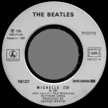 THE BEATLES FRANCE 45 - 1985 00 00 - PARLOPHONE - 1561227 - MICHELLE ⁄ RUN FOR YOUR LIFE - DANCE FOR EVER VOL.33 - pic 5