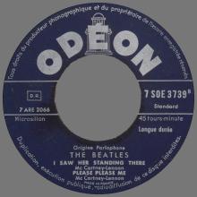 THE BEATLES FRANCE EP - A - 1963 10 16 - BLUE TYPE 1 - ODEON SOE 3739 - STANDARD  - pic 5
