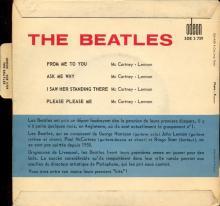 THE BEATLES FRANCE EP - A - 1963 10 16 - BLUE TYPE 2 - ODEON SOE 3739  - pic 1