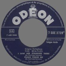 THE BEATLES FRANCE EP - A - 1963 10 16 - BLUE TYPE 2 - ODEON SOE 3739  - pic 5