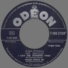 THE BEATLES FRANCE EP - A - 1963 10 16 - BLUE TYPE 4 - ODEON SOE 3739 - pic 1