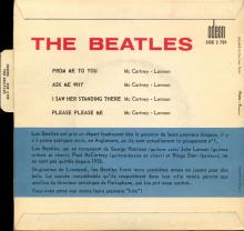 THE BEATLES FRANCE EP - A - 1963 10 16 - ORANGE TYPE 2 - ODEON SOE 3739 - pic 5