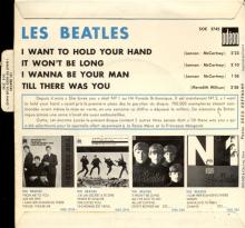 THE BEATLES FRANCE EP - A - 1964 01 14 - SLEEVE 1 LABEL ORANGE 1 - ODEON SOE 3745  - pic 6