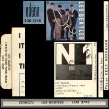 THE BEATLES FRANCE EP - A - 1964 01 14 - SLEEVE 1 LABEL ORANGE 1 - ODEON SOE 3745  - pic 2