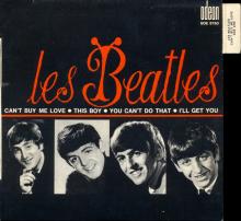 THE BEATLES FRANCE EP - A - 1964 04 06 - SLEEVE 1 RECORD 1 - ODEON SOE 3750 - pic 1