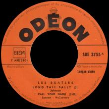 THE BEATLES FRANCE EP - A - 1964 07 23 - ODEON SOE 3755  - pic 1