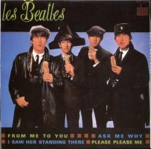 THE BEATLES FRANCE EP - A - 1963 10 16 - 1980 / 1990 - ODEON SOE 3739 - FAKE - SANDWICH COVER - pic 3