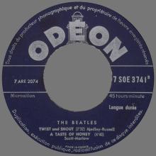 THE BEATLES FRANCE EP - A - 1963 10 21 - SLEEVE A1 LABEL TYPE 2 - ODEON SOE 3741 - pic 4