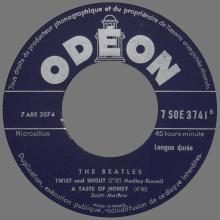 THE BEATLES FRANCE EP - A - 1963 10 21 - SLEEVE B LABEL TYPE 4 - ODEON SOE 3741 - pic 5
