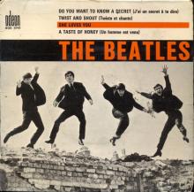 THE BEATLES FRANCE EP - A - 1963 10 21 - SLEEVE C LABEL TYPE ORANGE 1 - ODEON SOE 3741 - pic 1