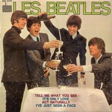 THE BEATLES FRANCE EP - A - 1965 10 19 - SLEEVE 1 RECORD 1 - ODEON SOE 3775 - pic 1
