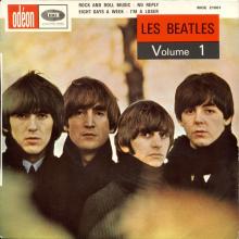 THE BEATLES FRANCE EP - B - 1965 04 00 - MOE 21001 - LES BEATLES VOLUME 1 - pic 1