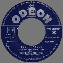 THE BEATLES FRANCE EP - B - 1965 04 00 - MOE 21001 - LES BEATLES VOLUME 1 - pic 5