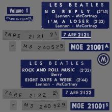 THE BEATLES FRANCE EP - B - 1965 04 00 - MOE 21001 - LES BEATLES VOLUME 1 - pic 4