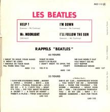 THE BEATLES FRANCE EP - C - 1966 05 12 - MEO 113 - SLEEVE 1 LABEL 2 - BIEM - pic 2