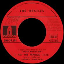 THE BEATLES FRANCE EP - C - 1967 12 01 - SMO 39 501-2 - GERMAN SLEEVE 1 LABEL 2 - RECORD MISPRESSING  PETIT TAMBOUR - pic 7