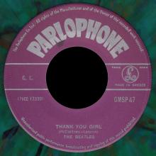 THE BEATLES MULTICOLOR GREECE - GMSP  47 - CAN'T BUY ME LOVE ⁄ THANK YOU GIRL - pic 5
